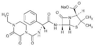 Piperacillin Sodium structure